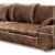  	 Big Sofa, braun, mit Schlaffunktion, Bettkasten, Vintage Look, Microfaser | XXL Couch | Großes Relexsofa | Megasofa  - 3