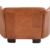 Clubsofa Rocket 2-Sitzer Vintage Leder, hell Columbia Brown Echtleder Sofa Couch - 4