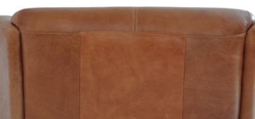 Clubsofa Rocket 2-Sitzer Vintage Leder, hell Columbia Brown Echtleder Sofa Couch - 5