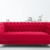 Edles Sofa CHESTERFIELD 200cm rot 2er Couch Zweisitzer Barock Englisch mit Ziersteppung Samt - 2