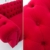 Edles Sofa CHESTERFIELD 200cm rot 2er Couch Zweisitzer Barock Englisch mit Ziersteppung Samt - 4
