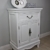 elbmöbel Kommode mit Schublade klein und schmal Schrank weiß antik vintage Landhaus Holz shabby Schuhschrank - 1