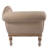 Recamiere Schwanendekor weiß gold Ottomane Chaiselounge links - 3