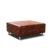 Wohnlandschaft Sofa Couch Ecksofa Eckcouch in Mikrofaser Vintage braun Minsk XXL - 4