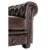 Woodkings® Chesterfield Sofa 2-Sitzer braun vintage Echtleder Couch Bürosofa Polstermöbel 2er antik Unikat Herrenzimmer englisches Ledersofa Stilsofa - 2